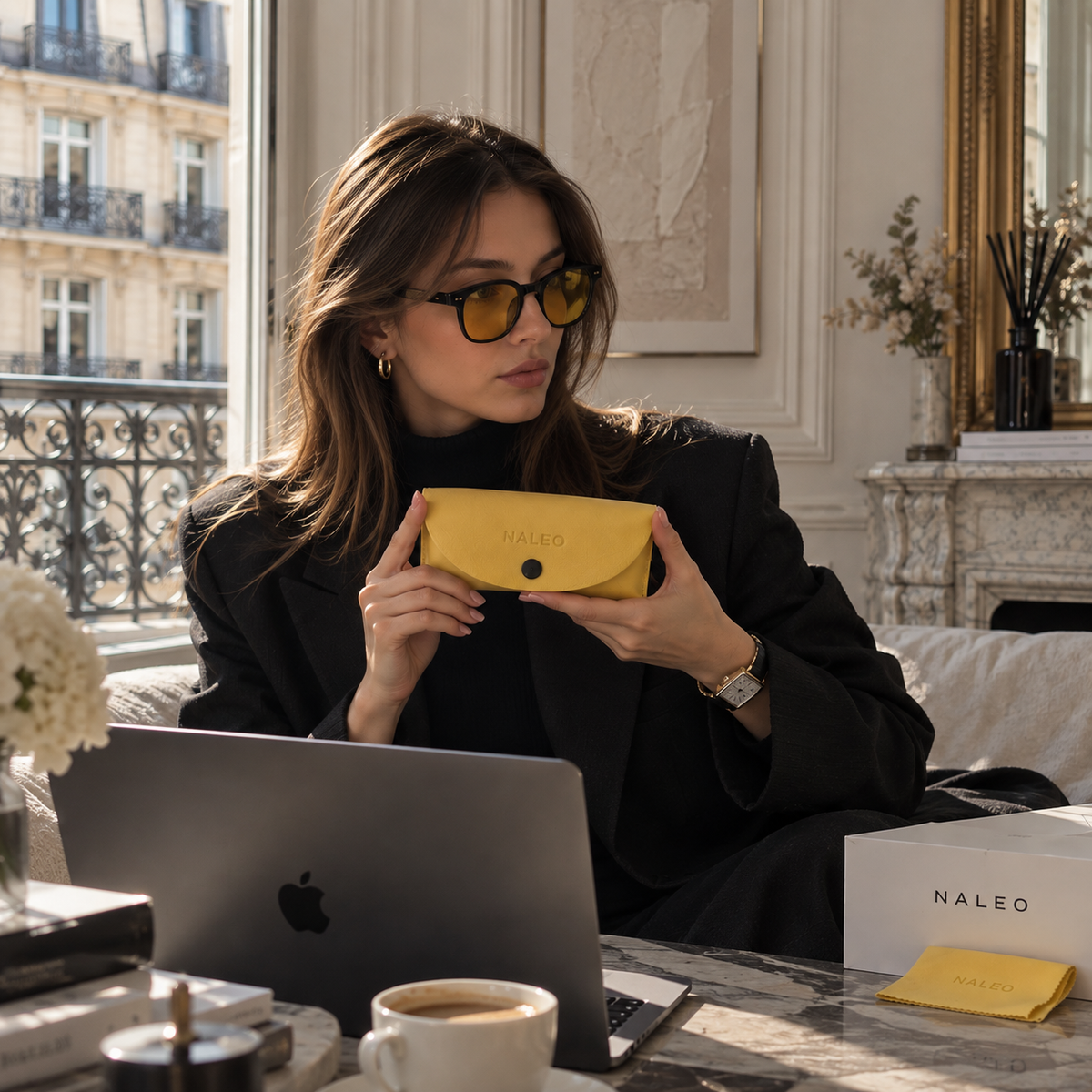 NALEO — verres Jour portés au bureau, Paris